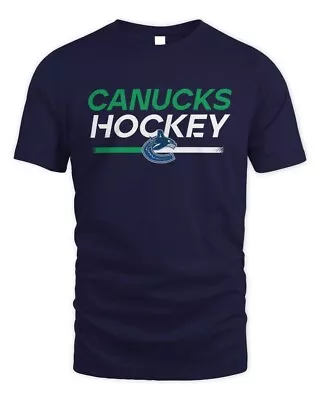 Vancouver Canucks Hockey Team Logo Retro Playoff 2024 T Shirt Gift Fans • $16.99