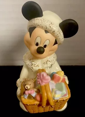 Lenox Disney Longaberger  Merry Christmas Mickey  Figurine Limited Edition 2004 • $29