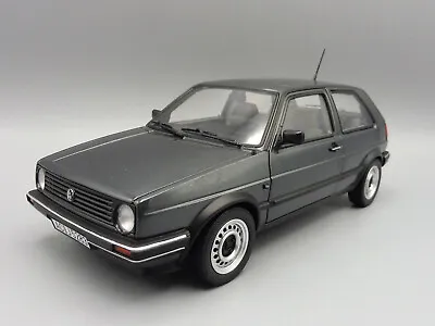 VW Golf II CL 1988 1/18 Norev 188556 Volkswagen Grey Metallic • $126.15