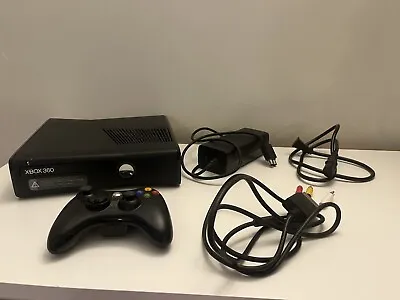 Microsoft Xbox 360 With Kinect Black Console And FREE Games • $65