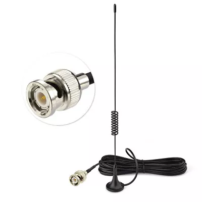 Receive Scanner Antenna For Uniden RadioShack Wideband Enhanced Magnet Mount BNC • $8.50