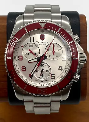 Victorinox Swiss Army Chronograph Watch 241434 43mm Swiss Made • $249.99