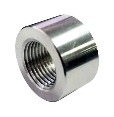 Torque Solution Weld Bung: 3/8  (-18) NPT Female Aluminum ( GM IAT AIT Bung ) • $8.99