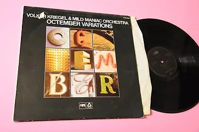 Volker Kriegel & Mild Maniac LP Octember Variations Orig 1977 EX+ • $21.62