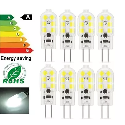 10X G4 LED Bulb 5W 12V AC DC Cool White Capsule Lamp Corn Bulb Replace Halogen • £11.39