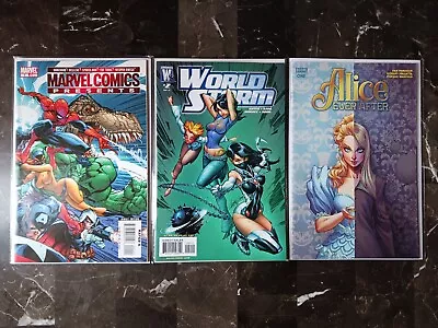 J Scott Campbell Cover Lot Of 3-nice Books! • $7.99