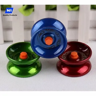 Professional Aluminum Magic Yoyo K1 Spin ABS Yoyo 8 Ball Bearing Spinning String • $6.49