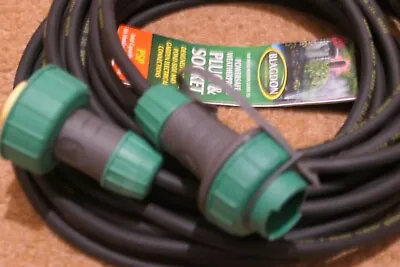 £30 • Buy Blagdon PowerSafe Outdoor 10 Mtrs Extension Cable With Plug And Socket