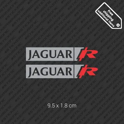 2x Jaguar R Brake Caliper Decal Sticke Kit Fits F Type R Type XKR • $23