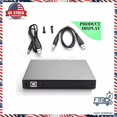 $11.94 • Buy USB 2.0 IDE CD DVD RW Burner PATA Optical Drive External Enclosure Case Only