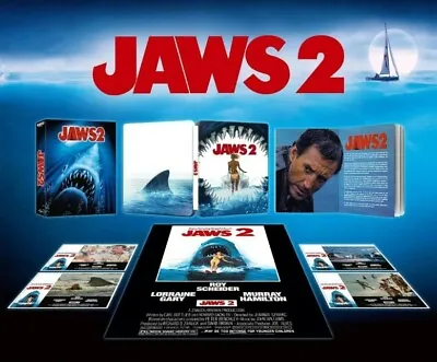 £74.95 • Buy Jaws 2 - 4K Collector's Edition Steelbook PRE-ORDER 
