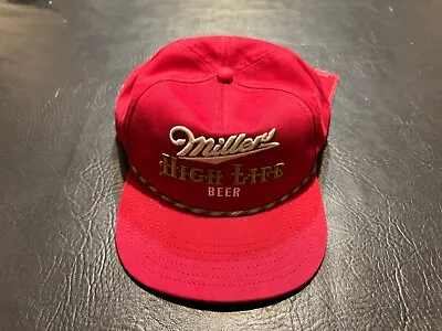 American Needle Miller High Life Beer Cap • $20
