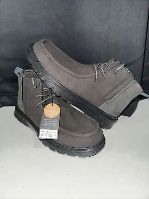 NWT Hey Dude Boris Eco Shield Granite Black Men’s 13 Boots Slip On Boots • $68.99