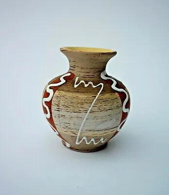 Vintage Mid Century Handcrafted Pottery Bud Vase • $15