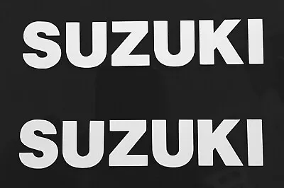 Suzuki Motorcycle Logo Sticker-Decal - 22 Colors ATV GSXR GSX LTR 450 Katana 600 • $12.75