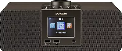 Sangean WFR-32 7-Watt Stereo Wood Cabinet Wi-Fi Internet Radio Media Center • $135.78