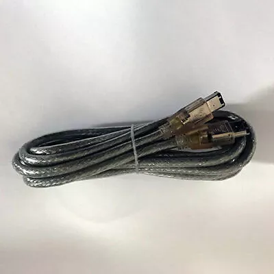 FireWire / IEEE 1394 Cable 3 Meter 6 Pin To 6 Pin Clear • $3.95