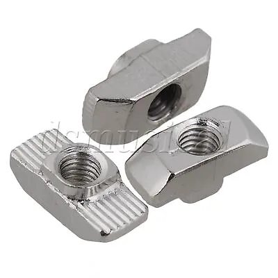 Silver M6 S Square Solid Slide In T Slot Aluminum Extrusion • $306.90