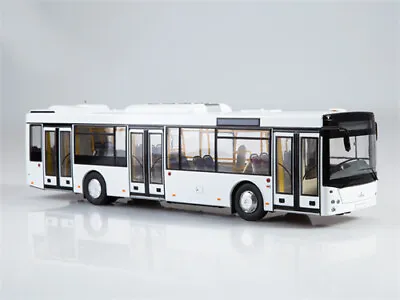 Start Scale Models MAZ-203 Moscow City Bus White 1/43 ABS Truck Pre-built Model • $135.63