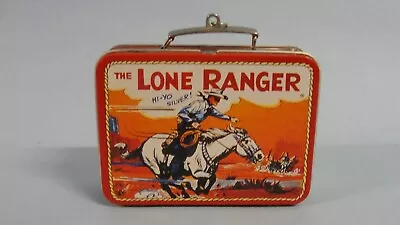 Lone Ranger  Mini Metal  Lunch Box  Hallmark  1997  New  Excellent Condition • $0.99