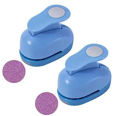 1 Inch Circle Punch Circle Hole Punch 2Pcs Circle Punches For Paper Crafts Ca • $10.58