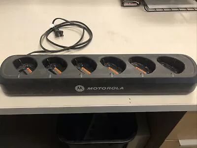 Motorola RPN4036A 6 Bay Drop In Multi Charging Station CU15-E6058-000F - Tested • $75