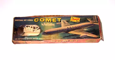 Vntg Lindberg BOAC Comet III 1:180 Scale Plastic Kit • $6