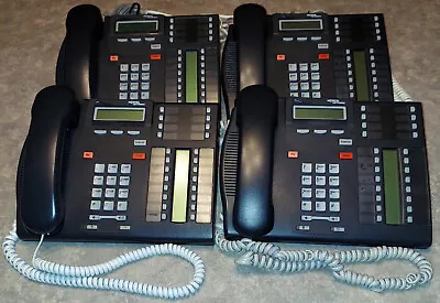 4 Nortel T7316 Charcoal 24 Button Telephone With Display • $67