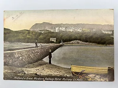 1906 Postcard Midland & Great Western Railway Hotel Mulrany  Co.Mayo. • £1.50