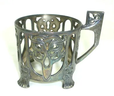Art Nouveau Tea Glass Holder About 1900 WMF B-6690 • $226.28