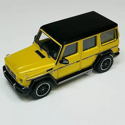 Minichamps HO (1/87) 2015 Mercedes Benz G65 G Class YELLOW METALLIC 870037001 • $8.99