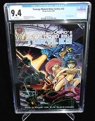Teenage Mutant Ninja Turtles #32 (CGC 9.4) Mark Bode Cover - 1990 • $59.88