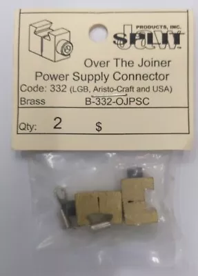 Split Jaw B-332-OJPSC Over The Joiner Brass Poweer Supply Connector  (Pack Of 2) • $6.99