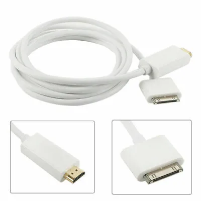 £7.88 • Buy IPhone 4 4s And IPad 1 2 3 30Pin 6FT Dock Connector To HDMI TV Adapter Cable