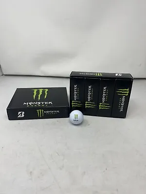 Monster Energy Drink Logo Golf Balls Bridgestone 12 Total Balls New RARE E12 • $64.99