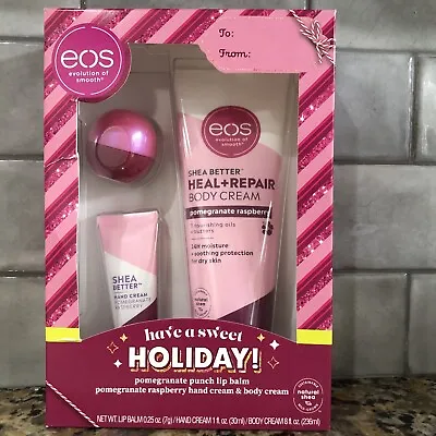 Eos Shea Better Heal + Repair Assortment Pomegranate Raspberry  NEW • $12.95