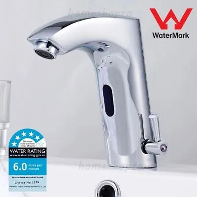 Touchless Automatic Bathroom Vanity Sink Tap Sensor Control Basin Mixer Faucet • $145