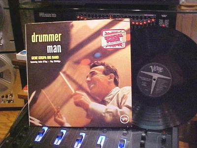 $12.98 • Buy GENE KUPA BIG BAND LP Verve DRUMMER MAN Anita O'day W GERMAN PRESS NM  JAZZ