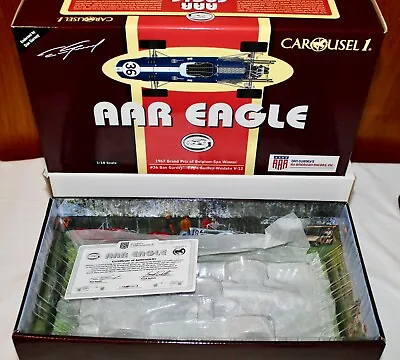 Carousel 1 Dan Gurney #36 AAR Eagle 1967 Grand Prix Belgium-Spa Winner Diecast • $595