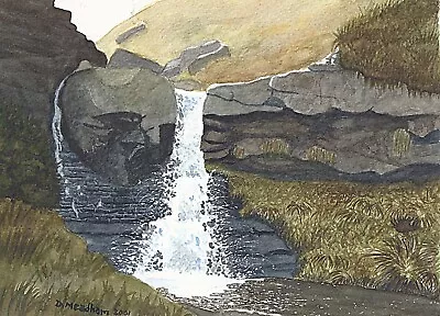 Waterfall - David Meadham - Fine Art Giclea Print • £40