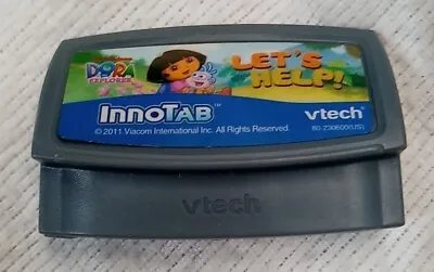 VTech InnoTab Game Cartridge Dora The Explorer Let's Help • $8.98