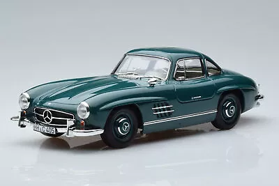 Mercedes 300 SL W198 Gullwing Green Norev 1/18 • $81.95