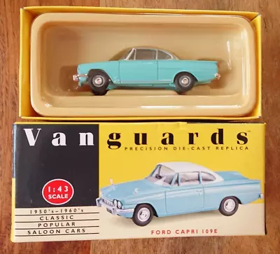 Vanguards VA34000 Ford Capri 109E Turquoise & White NEW • £29.95