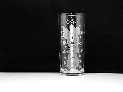 Disney 16cm Tall Highball Glass Personalised & Engraved With Any Name Gift Boxed • £9.99