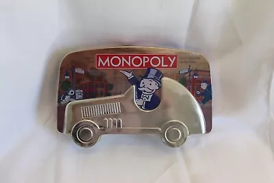 SEALED Monopoly 2001 Collector's Edition Parker Brothers Tin Car Brand New • $45