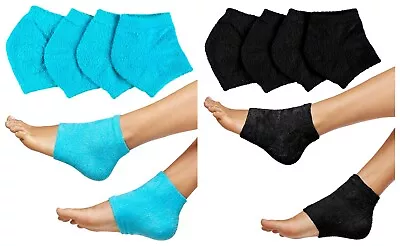 ZenToes WIDE WIDTH Moisturizing Gel Heel Socks Repair Dry Cracked Skin Overnight • $14.99