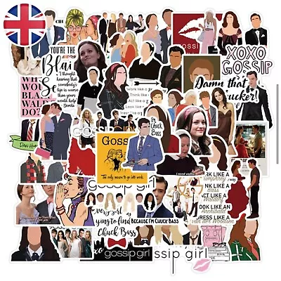 £3.50 • Buy Gossip Girl Stickers 10-50pc Chuck Bass Blair Waldorf Nate Archibald Ed Westwick