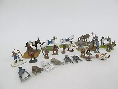 Painted Toy Soldiers Lead Or Pewter Medieval Knights Wargaming Or RPG Miniatures • $19.99