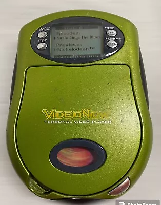 Vintage 2003 Hasbro Green Video Now System W Video Now Nickelodeon Disc Works • $19.99