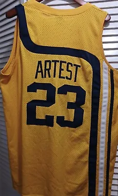Indiana Pacers Ron Artest Vintage Nike Rewind Swingman NBA Basketball Jersey XXL • $215.13